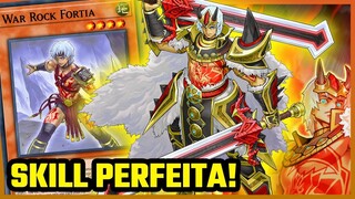 CAVERGUERRA ESTÁ INSANO Com Esta SKILL [War Rock] |Yu-Gi-Oh! Duel Links|