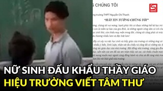 Nữ sinh có "lời lẽ không chuẩn mực" với thầy giáo: 'Các em không chịu nổi bão dư luận'