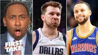 Stephen A. on Mavericks vs Warriors - Game 1: I believes Luka Doncic over Steph Curry in crunch time