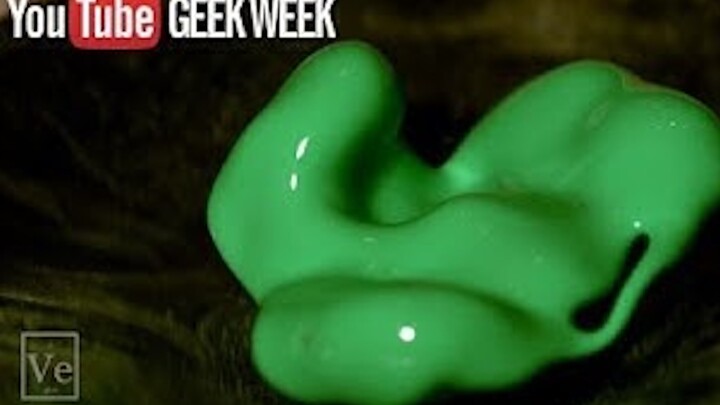 Slow motion! Non-Newtonian fluid jumping on a speaker [Official Bilingual] [Veritasium]