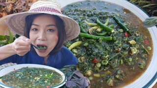 ลาบเทาแซ่บๆกลางทุ่งนา บรรยากาศดีๆกินข้าวกะแซ่บเด้อ15/1/2021