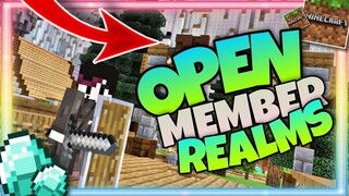 Open Member Realms MCPE (1.16+)  - Minecraft pocket edition #Realms #realm #realmcode