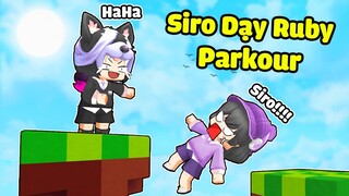 Siro Bất Lực Về TRÌNH ĐỘ PARKOUR Của Noob Ruby Trong Mini World !!!
