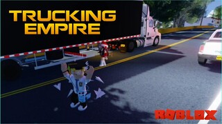 Menjadi Polisi di TRUCKING EMPIRE | ROBLOX INDONESIA