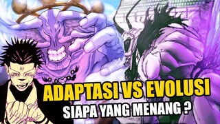 SUKUNA MENGUJI TEKHNIK "ADAPTASI" MAHORAGA MELAWAN "EVOLUSI" YOROZU  [ JJK 217 ]