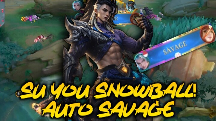 GILAA SU YOU BANTAI-BANTAI SEMUA MUSUH SAAT SNOWBALL🥶