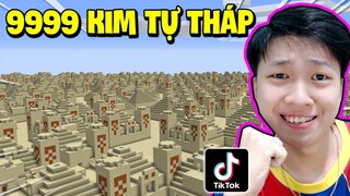 Đỉnh Cao Của Sự Khó Tin 😲 THỬ NGHIỆM CÁC VIDEO TIKTOK MINECRAFT TRIỆU VIEW (Phần 27)