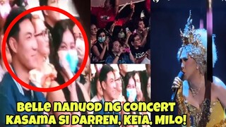 BELLE nanuod ng CONCERT ni MEME VICE! kasama si DARREN ESPANTO! at keia,milo!!!
