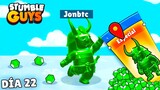Sobreviviendo 30 Días con 1 GEMA en Stumble Guys - DÍA 22