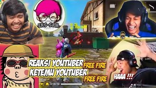 REAKSI YOUTUBER FREE FIRE KETEMU SESAMA YOUTUBER FREE FIRE|Kopraljono|Budi01gaming|Ekssam|Letdahyper