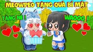 MẶP DORAM NGẠI ĐỎ MẶT VÌ MEOWPEO TẶNG QUÀ BÍ MẬT CHO MÌNH TRONG MINI WORLD