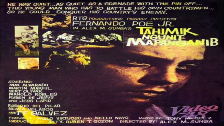 FERNANDO POE, JR. | TAHIMIK NGUNIT MAPANGANIB (1963) FULL MOVIE