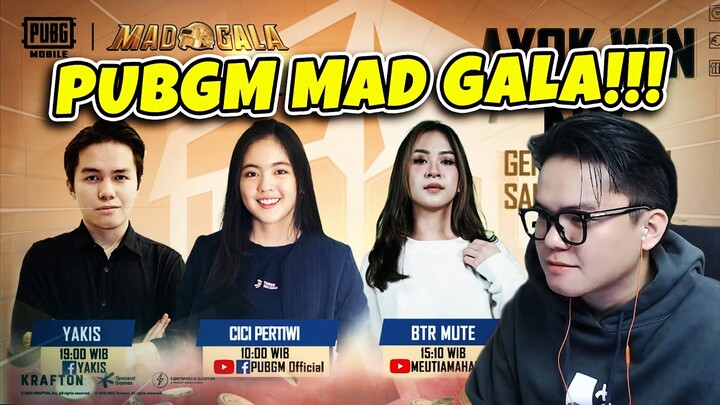 Open Custom Room Pake Panci. Influencer dari seluruh dunia livestreaming PUBGM Mad Gala!!