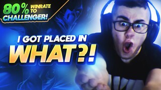 TF Blade | 80% WIN RATE TO CHALLENGER — I GOT PLACED WHERE!? [Episode 2]