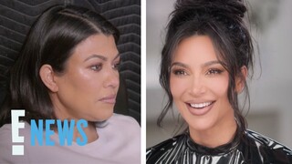 Kourtney Kardashian & Kim Kardashian FINALLY Address Their Ongoing Feud | E! News