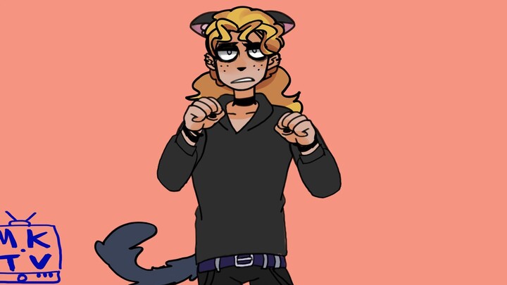 【Click to view the sad cat dance from dee】