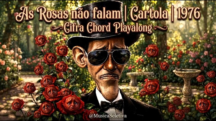As rosas não falam | Cartola | 1976 | Cifra Chord Playalong