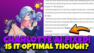 CHARLOTTE AI FIXED BUT IS IT ANY BETTER? [Solo Leveling: Arise]