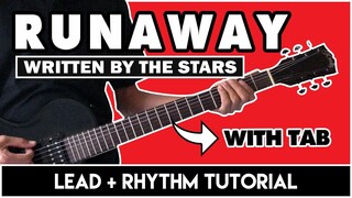 Runaway - Written By The Stars Guitar Tutorial (WITH TAB)