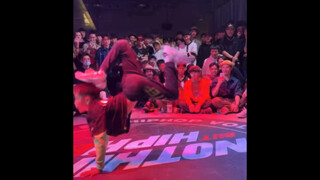 “1:43秒的卡点确实炸翻全场”——舞止境（win）VS 符隽熙；hiphop项目32进16；Nothing But Hiphop vol.7.5赛事