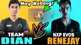 MAY NABAOG! Team Dian vs. New NXP EVOS with Renejay in Rank! ~ Mobile Legends