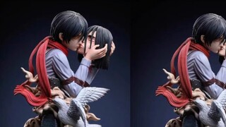 Liangchen Lc Studio ผ่าพิภพไททัน, กระสุนนัดที่ 8 - รูปปั้น Kiss of Death Holding Head Mikasa Gk