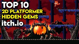 Top 10 2D PLATFORMER Indie Games Hidden Gems on itch.io (Part 2) | PC