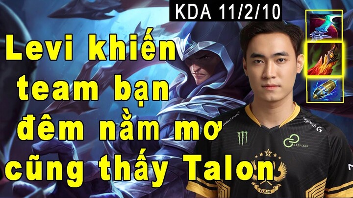 Cách Levi Khiến Team Bạn Ám Ảnh Đêm Nằm Mơ Cũng Thấy Con Talon Ẩn Hiện