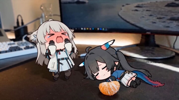 Little Silly Dragon: “People… Oorunji… why is it sour…”