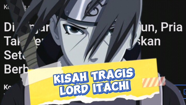 Kisah sedih itachi