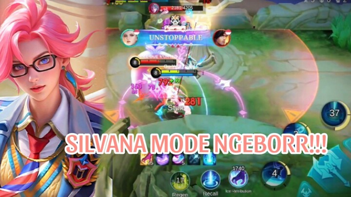 SILVANA MODE NGEBORR!!!