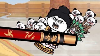 Sand sculpture animation Sun Xiaokong episode 147: Jade Emperor Wukong prepares to besiege Donghuang