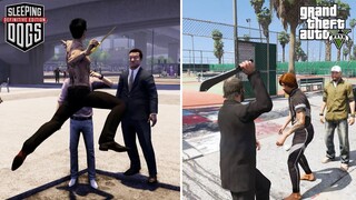 10 Hal Bisa Kamu Lakukan Di Sleeping Dogs Tapi Tidak Bisa Di GTA 5