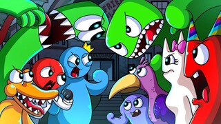 [ANIMATION] 🌈Rainbow Friends Vs Jumbo Josh, Opila Bird, Captain Fiddles| Garten Of Banban Animation