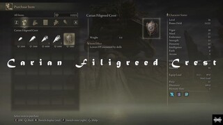 GAME GUIDES | ELDEN RING : Carian Filigreed Crest