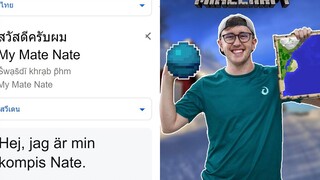 My Mate Nate ในภาษาต่างๆ มีม