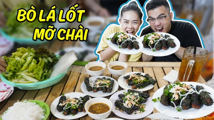 Bò Lá Lốt Mỡ Chài Có Gì Ngon???