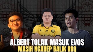 ALBERT PERNAH TRIAL EVOS, SEKARANG LANGSUNG NOLAK MAU DI BELI SAAT DI ONIC, MASIH NGAREP MASUK RRQ