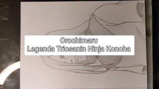 Orochimaru legenda trio sanin ninja Konoha