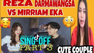 SING-OFF TIKTOK SONGS Part III (Papi Chulo, Pota Pota, Terpesona) Reza vs Mirriam Eka | Reaction