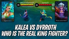 MLBB FULL FIGHT! KALEA VS DYRROTH - WHO WILL WIN?