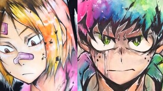 ศิลปะอะนิเมะที่น่าทึ่ง 62 ศิลปะ อนิเมะ ภาพวาด การ์ตูน