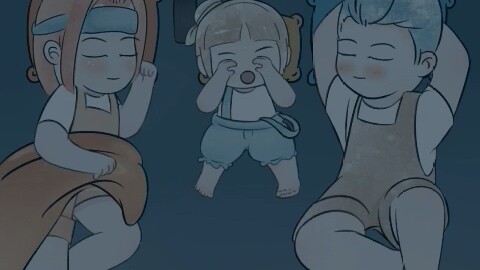 【白杨和桔子】你们家睡觉要开小灯吗