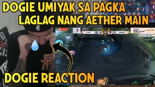 DOGIE UMIYAK SA PAGKA LAGLAG NG AETHER MAIN SA MPL QUALIFIERS