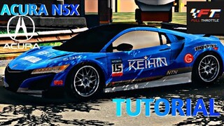 How to make an acura nsx livery| CAR PARKING MULTIPLAYER