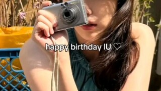 happy birthday IU🥂🎂