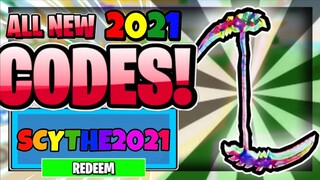 *2021* ALL NEW SECRET OP CODES IN SCYTHE LEGENDS! | ⚔Roblox Scythe Legends⚔