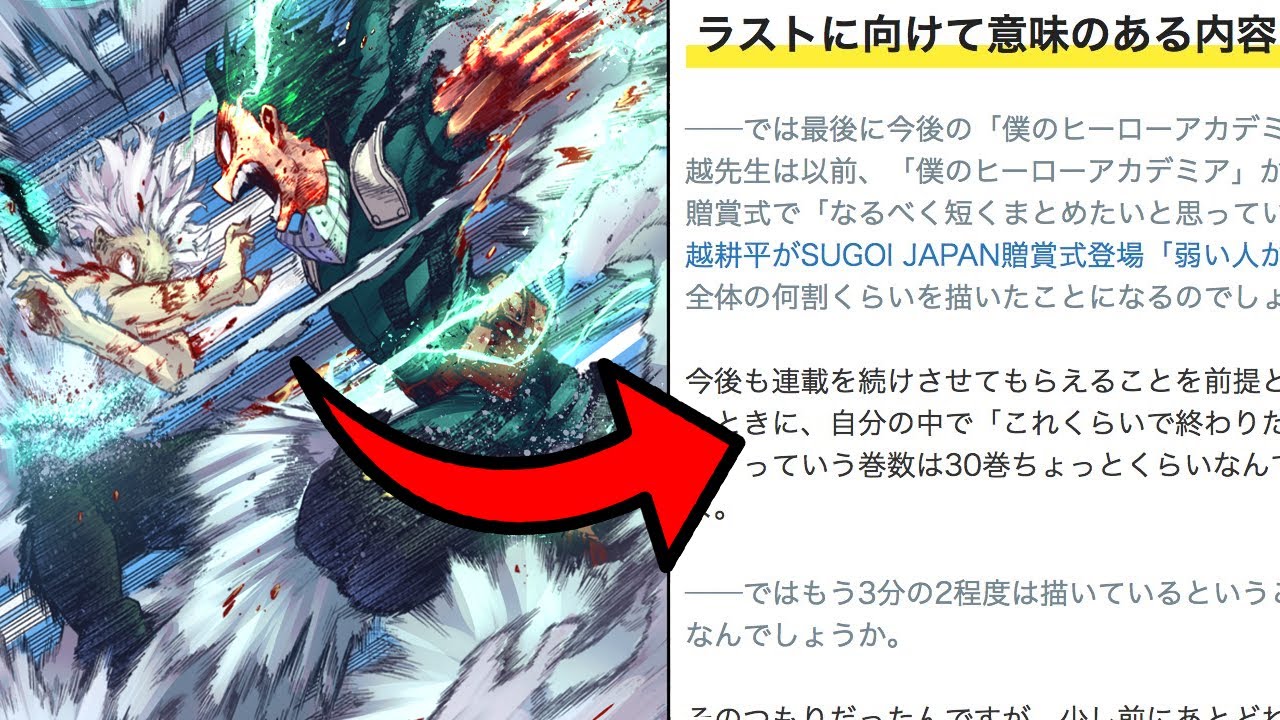 Is My Hero Academia Ending Soon Horikoshi Comments Bilibili