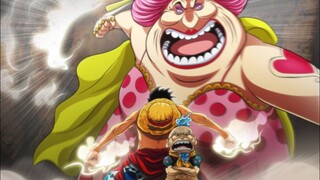 MOMEN LUFFY MELAWAN BIGMOM