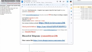 Matt Bockenstette – Complete Copy Legends Swipe File Vault+Upsells